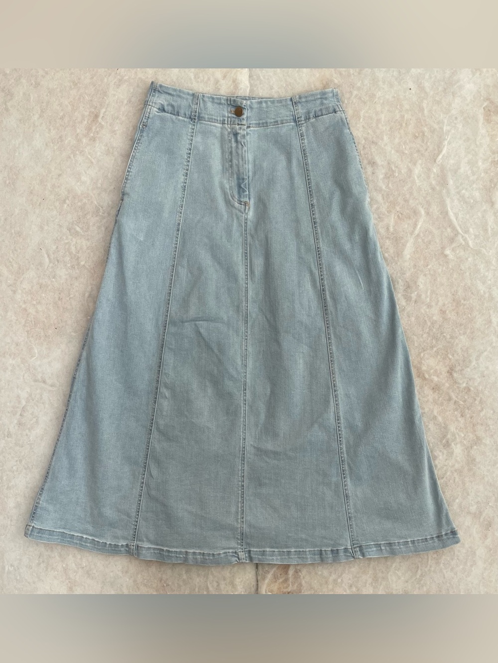 Belle Vere Denim Skirt (SKU634)